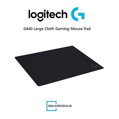 Qoo10 - Logitech G640 Large Cloth Surface Gaming Mouse Pad Black : Computer  & Games