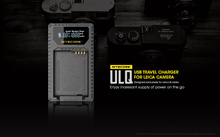 NITECORE ULQ (Leica Q Series) USB Travel Charger for Leicas BP-DC12 Lithium-Ion Batteries