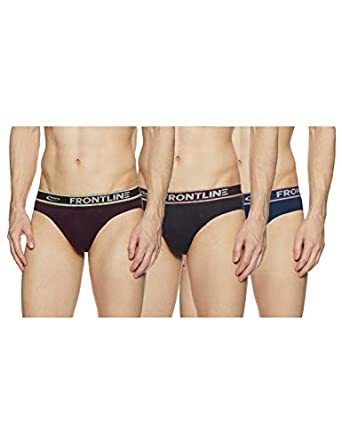 Buy Rupa Frontline Men's Cotton Briefs (Pack of 2) (Colors May
