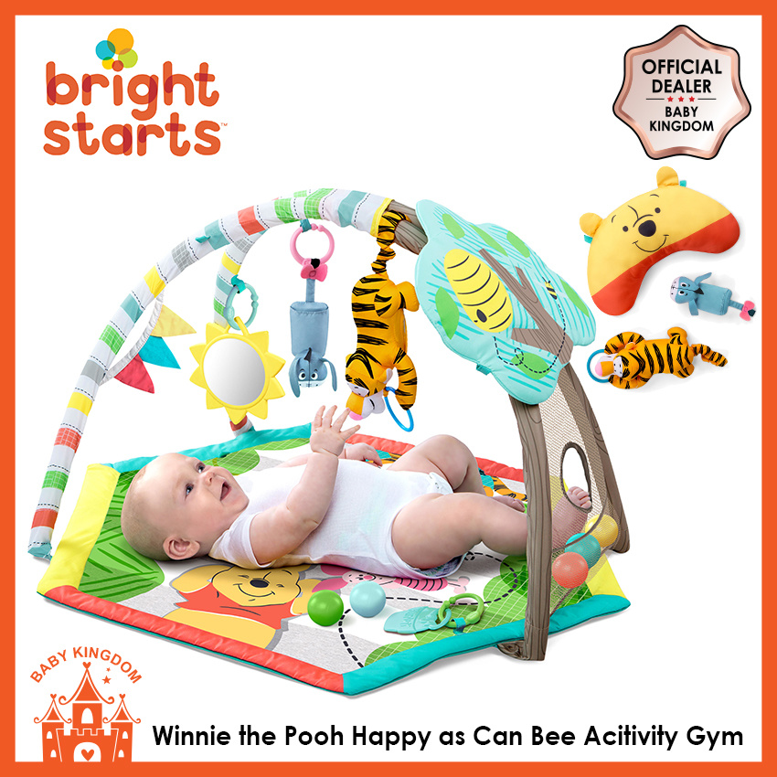 winnie the pooh happy as can bee activity gym