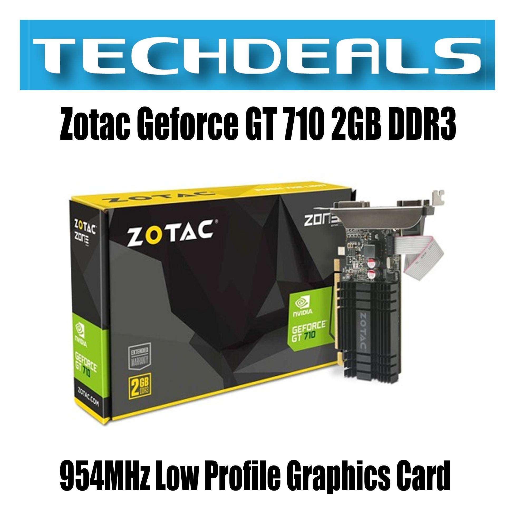 Qoo10 - Zotac Geforce GT 710 2GB DDR3 