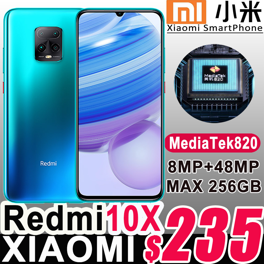 Qoo10 Xiaomi Redmi 10x 4g Redmi 10x Pro 5g Android Smart Mobile
