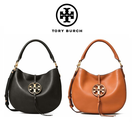 tory burch perforated logo hobo