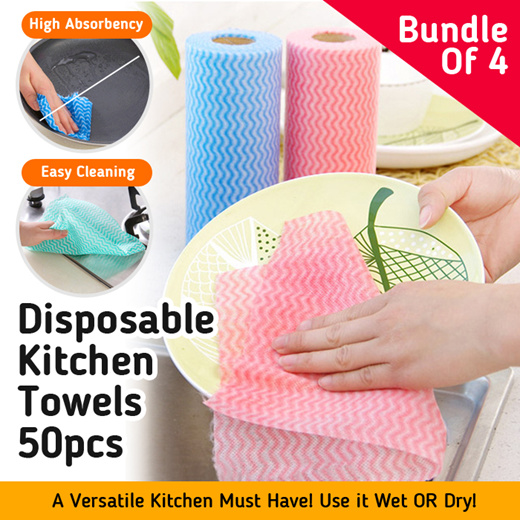 2pcs Random Color Cleaning Rag,Kitchen Dishcloth , Dish Cloths For Washing  Dishes