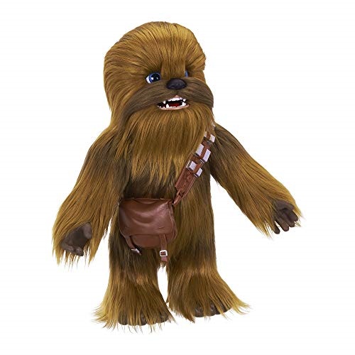 [S$138.45]Star Wars Ultimate Co-pilot Chewie Interactive Plush Toy, brought to life by furReal, 100+ Sound-...