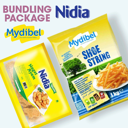 Get 2pcs_ Bundling Termurah Kentang Mydibel Shoestring / Traditional / Classic 1kg Deals for only Rp46.000 instead of Rp124.324