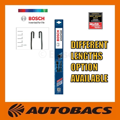 Qoo10 Autobacs Bosch Advantage Wiper Blade Singles