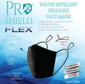 [3 for $10] ProShield Flex Water Repellent Reusable Face Mask (1pc/pack)
