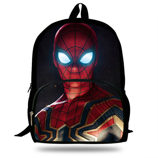 spiderman with backpack