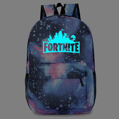 hot fortnite night luminous backpack women men school backpacks boys girls teenagers printing shou - fortnite backpacks for boys