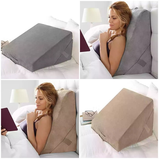 brookstone memory foam wedge pillow