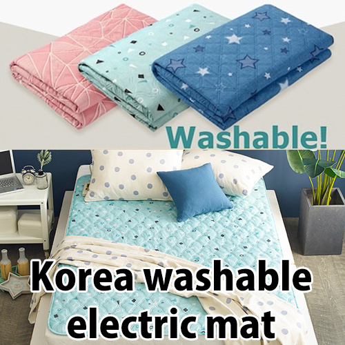 Qoo10 GOMPYO Hanil Washable Electric Heating Blanket Warm Pad