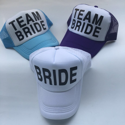 team bride hats