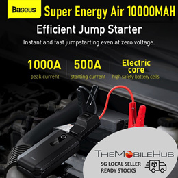 Baseus Car Jump Starter 12000mAh 1000A Portable Emergency Jumpstarter Power  Bank 600A Booster Starting Device Charging