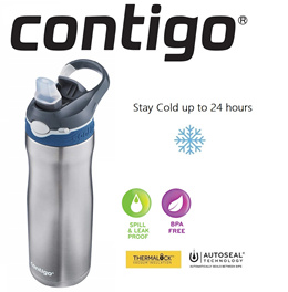 Contigo Autoseal West Loop Travel Mugs 16oz, 2-Pack Grapevine Stainless Steel