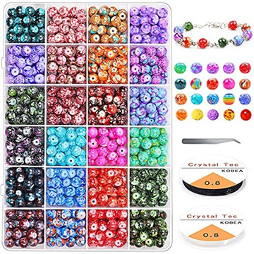 TOAOB 1200pcs 4 Colors Cube Letter Beads Acrylic India