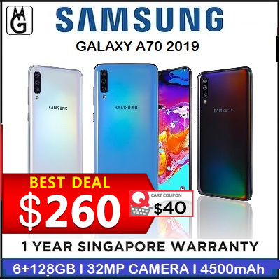 (Quube) Samsung Multi Models 2019. A30. A50. A70. J4+.J6+. A7.  1 Years Warranty By Samsung Singapor