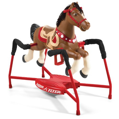 freckles the horse radio flyer