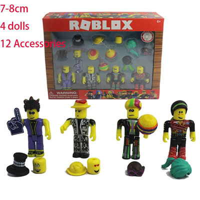 Authentic 2019 Cartoon Roblox Game Character With Weapons Figma Oyuncak Action Toys Figure Anime To - authentic roblox