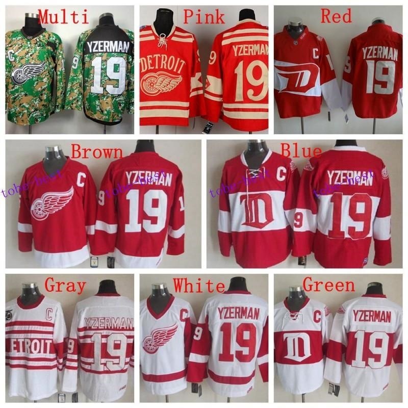 detroit red wings jersey yzerman