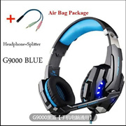 Head-mounted computer gaming headset 3.5+USB single hole headset suitable for PS4 Pro Slim Xbox One S tablet phone laptop available