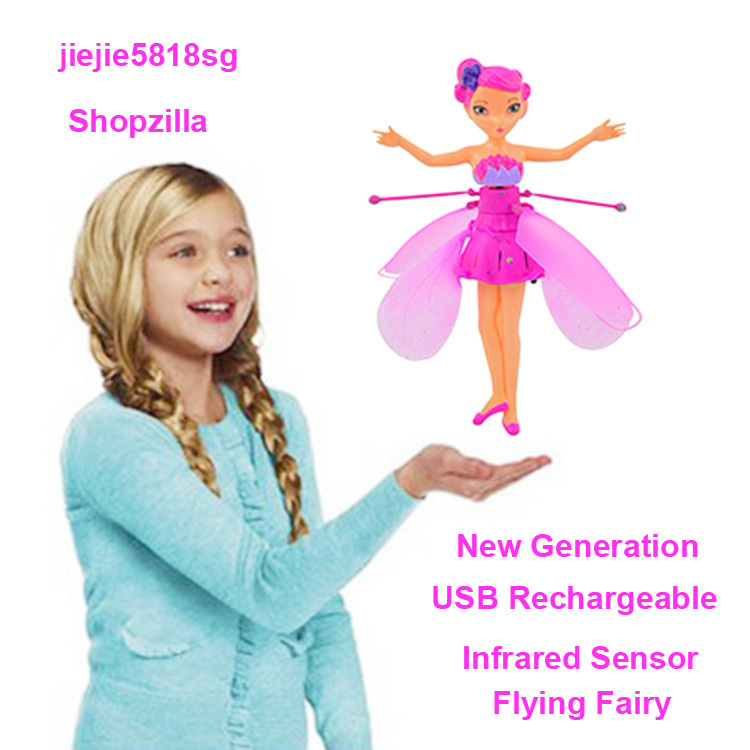 magic flying fairy princess doll