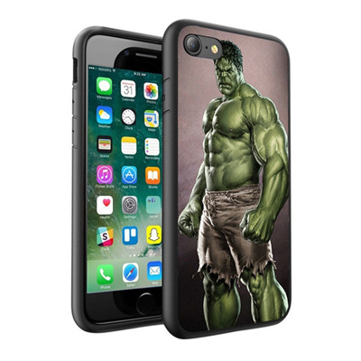 Hulk Superhero Design Hard Phone Case Skin Cover For Iphone 4 5 6 7s Plus 8 X Case Samsung Galaxy S6