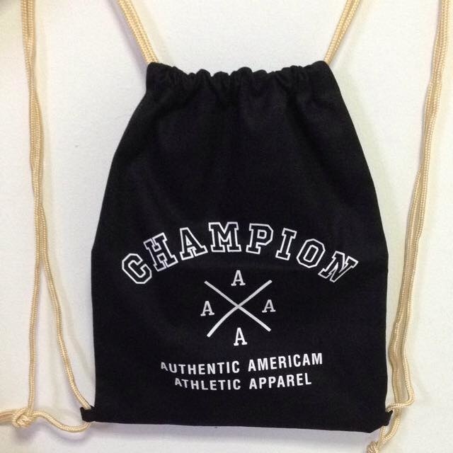 champion string bag