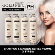 FREE SHIPPING★SALON EXCLUSIVE★Gold Nine Professional Shampoo 1000ml