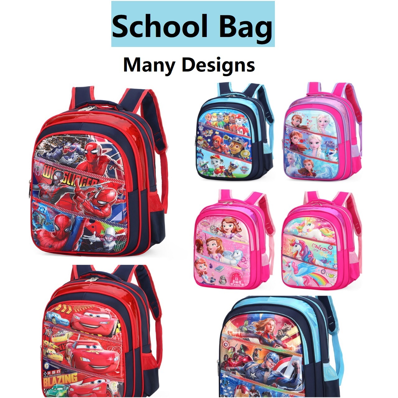 school bag designs