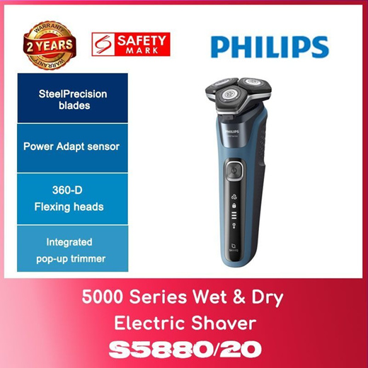 Shaver series 5000 Wet & Dry electric shaver S5582/20