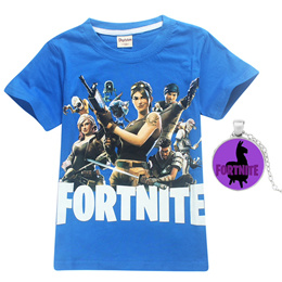 Fortnite Kids Tee 100% Cotton Children Summer Short Sleeve T-Shirts For Boys Girls Clothes Baby Boy