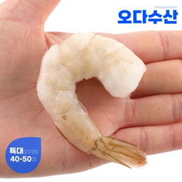 생 칵테일 새우 21/25 (40-50미) 900g 해산물 생 새우살 흰다리새우살