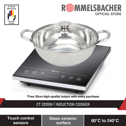 induction cooker with 2 years warranty