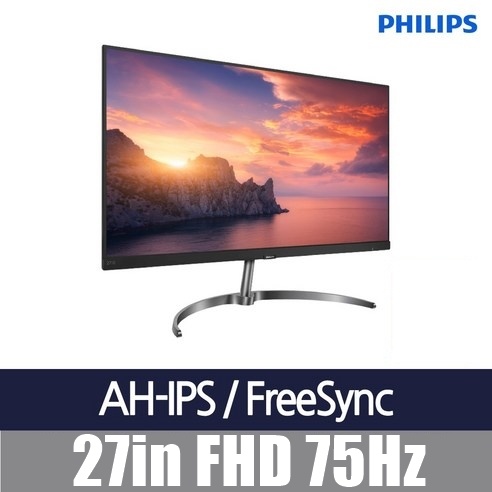 Qoo10 - Philips 271E9 FreeSync 75 gaming flawless : TV & Entertainment