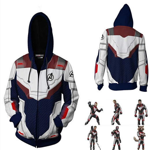 avengers endgame advanced tech hoodie