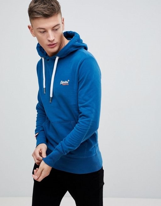 superdry orange label lite hoodie