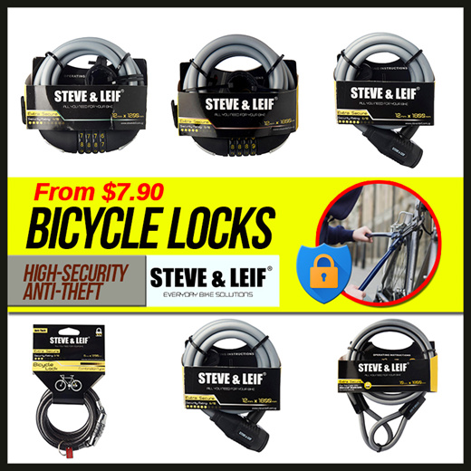 steve and leif bicycle lock