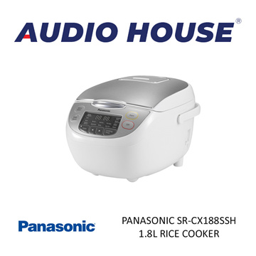 Rice Cooker, 10 Cup, White, Digital, Panasonic SRZE185