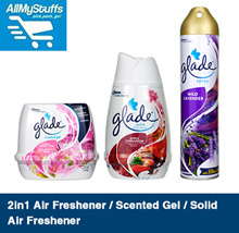 【Glade】Scented Gel  ● Solid Air Freshener ● Air freshener Spray