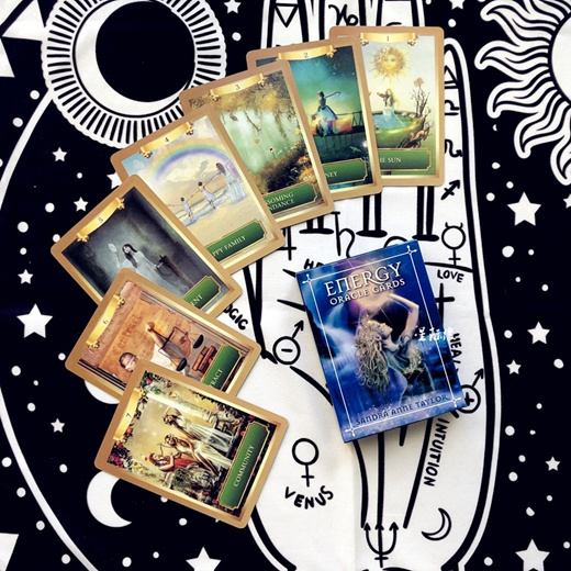 Qoo10 - 【Ready Stock】Energy Oracle Cards divination cards games 53card deck  : Shoes