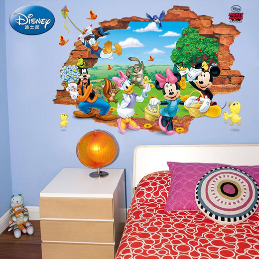 Qoo10 Disney Disney 3d Nano Stickers Cartoon Mickey Mouse