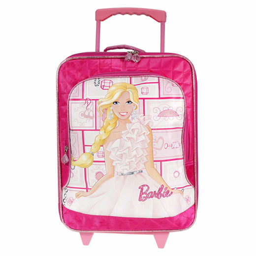 barbie trolley luggage bags