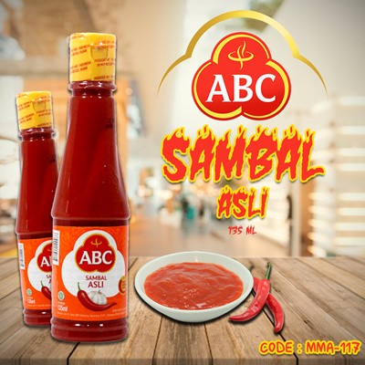 Qoo10 ABC SAUS SAMBAL  BOTOL  CABAI ASLI 135ml MMA 117 