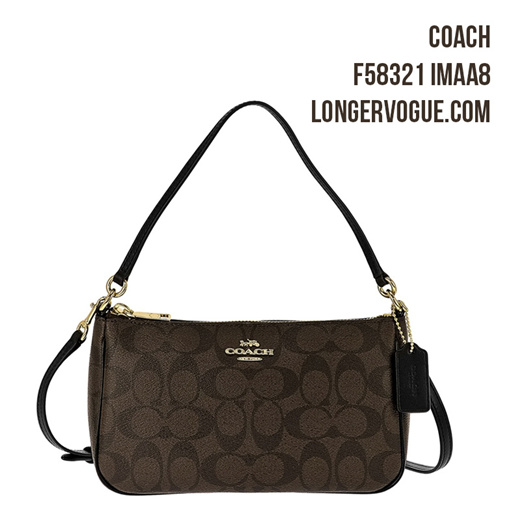 coach top handle pouch crossbody