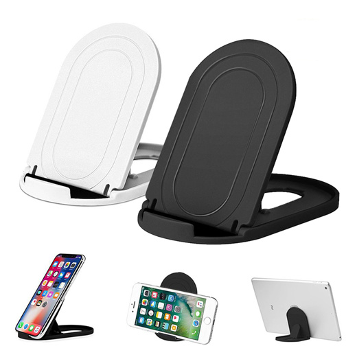 Qoo10 Foldable Phone Stand Handphone Holder Desktop Desk Table Portable Adju Mobile Accessori