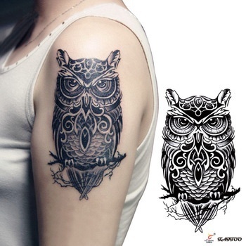 84 Tatto Burung Hantu Design Gratis