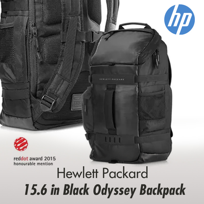 hp 15.6 black odyssey backpack