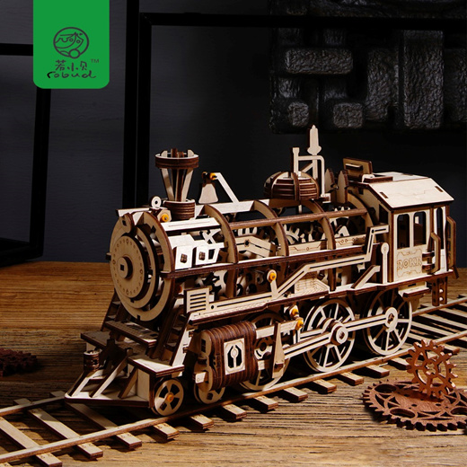 wooden model train kits