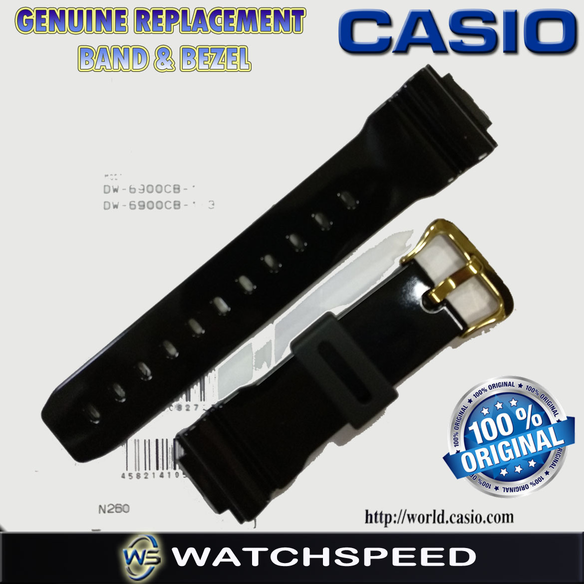Qoo10 Original Replacement Band For Casio G Shock For Dw 6900cb